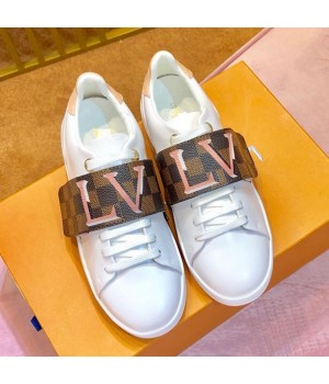Louis Vuitton LV Damier Canvas Low-top Frontrow Sneakers 1A5N53 2019 (1054-9062503 )