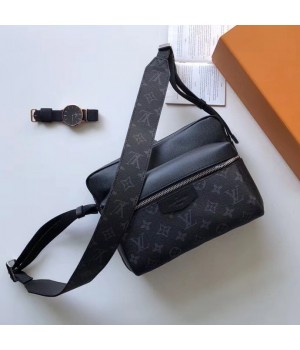 Louis Vuitton Outdoor Messenger Bag MM M43845 Black 2019 (Fang-8122536 )