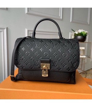 Louis Vuitton Marignan Messenger Bag in Empreinte Leather M44545 Black 2019 (KD-9042627 )