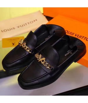Louis Vuitton Prime Time Loafer Black 2017 (CC-7070814 )