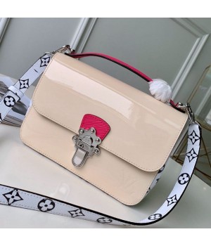Louis Vuitton Cherrywood BB in Monogarm Canvas and Cream White Patent Leather M51953 2019 (KD-9050841 )