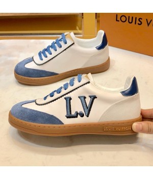 Louis Vuitton Oversize LV Frontrow Sneaker 1A5799 Blue 2019 (SIYA-9051619 )