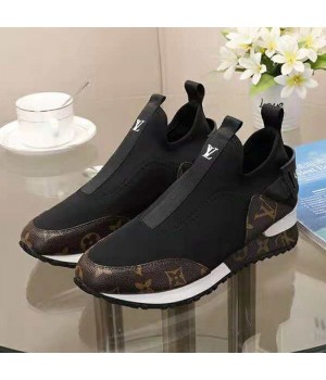 Louis Vuitton Slip-on Sneaker Black/Monogram 2019 (HZ-9031167 )