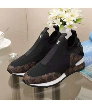 Louis Vuitton Slip-on Sneaker Black/Damier Ebene 2019 (HZ-9031168 )
