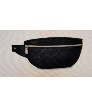 Louis Vuitton Original Leather CAMPUS BUMBAG Beltbag M55428 Black
