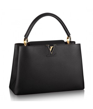 Louis Vuitton M48864 Capucines MM Tote Bag Taurillon Leather