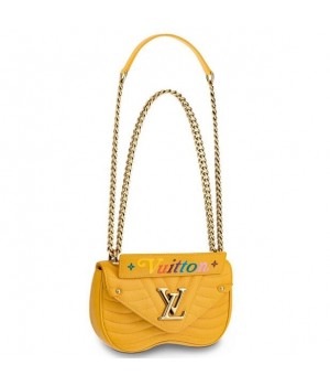Louis Vuitton Yellow New Wave Chain Bag PM M52565