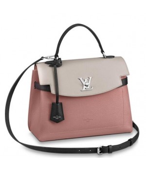 Louis Vuitton Rose Ballet Lockme Ever Bag M52787