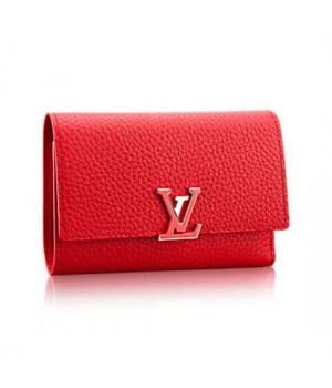 Louis Vuitton M62158 Capucines Compact Wallet Taurillon Leather