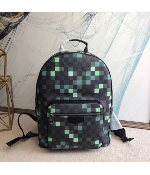 Louis Vuitton Josh Backpack Damier Graphite Pixel N40085