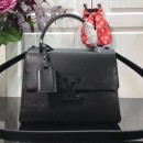 Louis Vuitton Grenelle PM Top Handle Bag in Epi Leather M53695 Black 2019 (KAIS-9050607 )