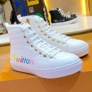 Louis Vuitton New Wave Stellar High-top Flat Sneaker Boots 1A5C5I White 2019 (1054-9062501 )