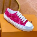 Louis Vuitton Stellar Sequin Sneaker Hot Pink 2019 (SIYA-9042474 )