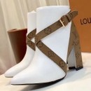 Louis Vuitton Strap Calfskin Ankle Boot White 2018 (GD1054-8121508 )