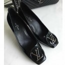 Louis Vuitton Patent Leather Pump Black 2016 (GD4005-6101514 )