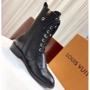 Louis Vuitton Buckle Black Clafskin Boot 2018 (GD1054-8121530 )