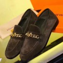 Louis Vuitton Prime Time Loafer Coffee Suede 2017 (CC-7070810 )