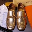 Louis Vuitton Prime Time Loafer Gold Leather 2017 (CC-7070813 )