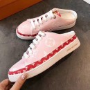 Louis Vuitton Frontrow Open Back Sneaker 1A58DS Pink/Red 2019 (EM-9040431 )