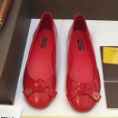 Louis Vuitton Tie Patent Calfskin Flat Ballerina Red (GD2083-6102007 )