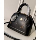 Louis Vuitton Love Lock Alma BB Top Handle in Epi Leather M52884 Black 2019 (KD-90213013 )