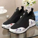 Louis Vuitton Slip-on Sneaker Black/White 2019 (HZ-9031170 )