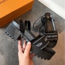 Louis Vuitton Laureate Platform Sandal Black/White 2019 (EM-9031908 )