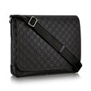 Louis Vuitton N41284 District MM Messenger Bag Damier Infini Leather