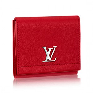 Louis Vuitton Lockme II Compact Wallet M64308 Taurillon Leather