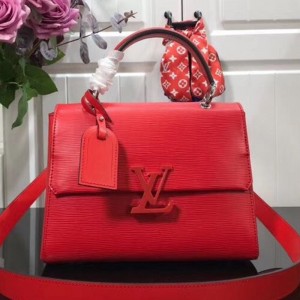 Louis Vuitton Grenelle PM Top Handle Bag in Epi Leather M53834 Red 2019 (KAIS-9050605 )