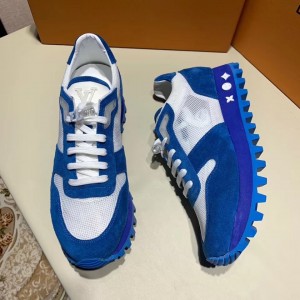 Louis Vuitton Suede and Mesh Sneaker For Men 2019 (GD2080-9052253 )